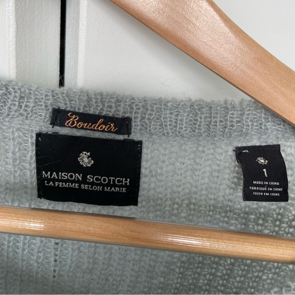 Scotch & Soda - Mohair Sweater - Blue/ Grey - Size Small - Excellent Shape - Picture 8 of 17